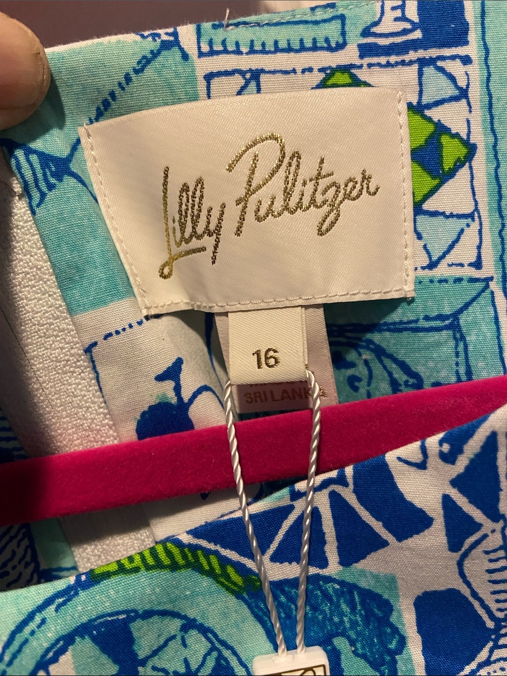 Lilly Pulitzer Aisling  Shift Romper NWT - Size 16- Mint Condition Harlillyquin - Picture 5 of 9